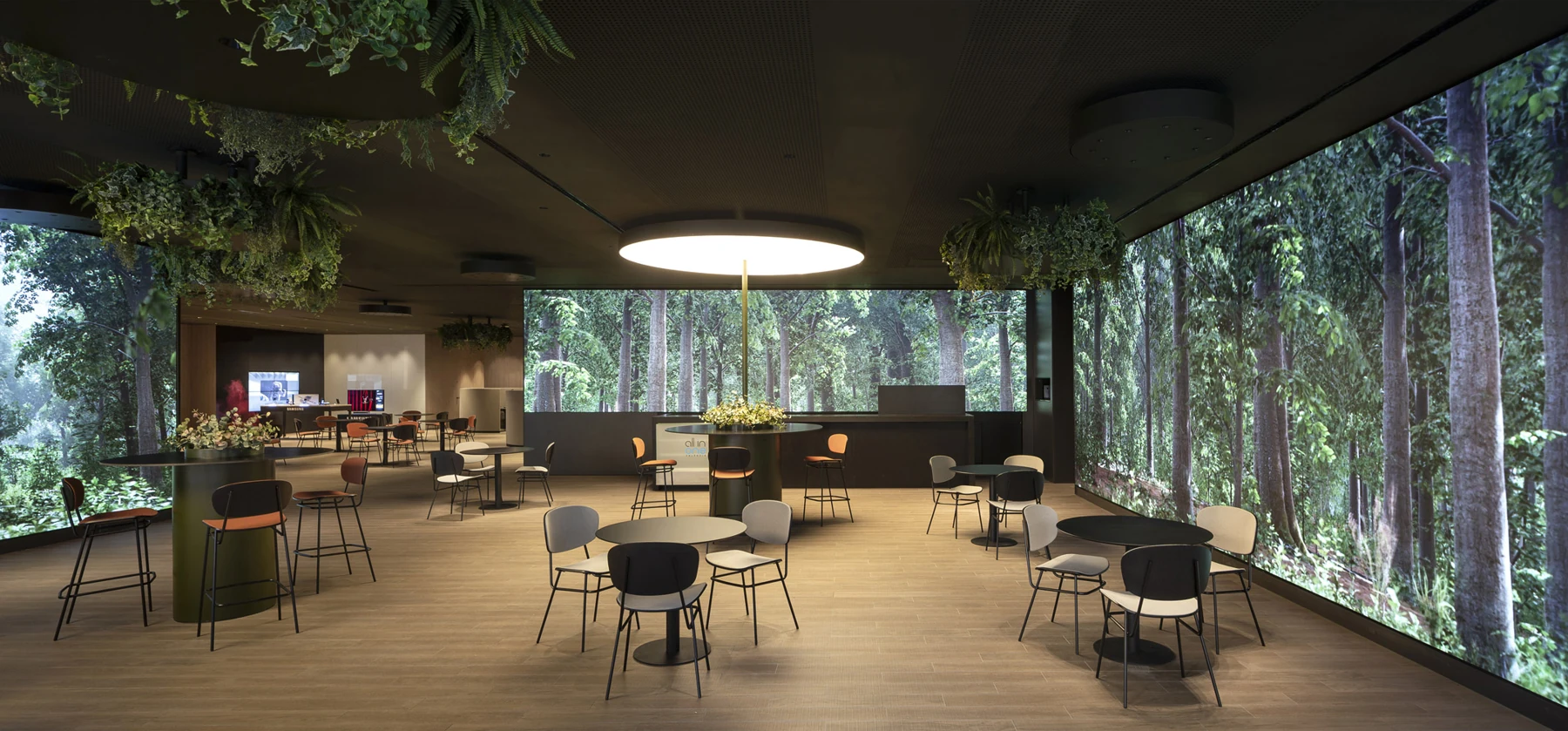 Mobiliario en Oficinas CaixaBank · All in one